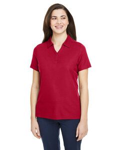 Core 365 CE112W - Ladies Fusion ChromaSoft Pique Polo Classic Red