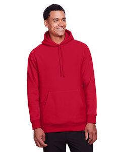 Team 365 TT96 - Adult Zone HydroSport Heavyweight Pullover Hooded Sweatshirt Sport Red