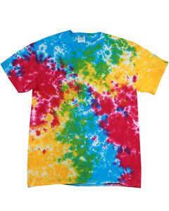 Tie-Dye CD100 - 5.4 oz., 100% Cotton Tie-Dyed T-Shirt Multi Rainbow