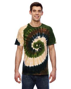 Tie-Dye CD100 - 5.4 oz., 100% Cotton Tie-Dyed T-Shirt Camo Swirl