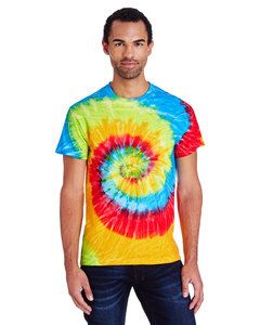 Tie-Dye CD100 - 5.4 oz., 100% Cotton Tie-Dyed T-Shirt Pastel Neon