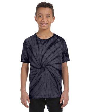 Tie-Dye CD101Y - Youth 5.4 oz., 100% Cotton Spider Tie-Dyed T-Shirt