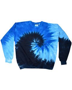 Tie-Dye CD2000Y - Youth Long-Sleeve Tee Blue Ocean