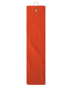 Pro Towels TRU25TF - Diamond Collection Golf Towel Orange