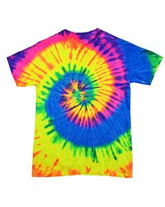 Tie-Dye CD1160 - Toddler T-Shirt Neon Rainbow