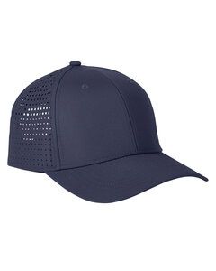 Big Accessories BA537 - Performance Perforated Cap Navy