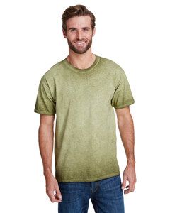 Tie-Dye CD1310 - Adult Oil Wash T-Shirt Green