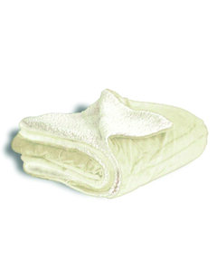 Alpine Fleece 8712 - Micro Mink Sherpa Blanket Cream