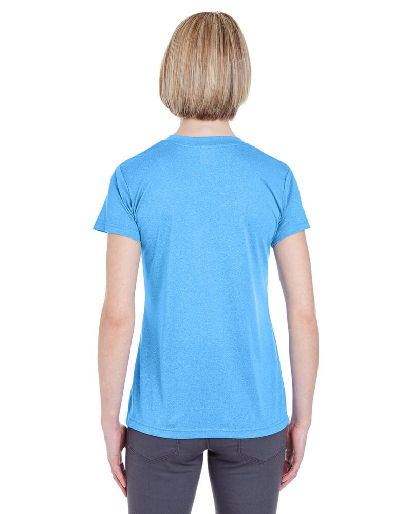 UltraClub 8619L - Ladies  Cool & Dry Heathered Performance T-Shirt