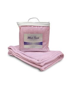 Alpine Fleece 8722 - Mink Touch Luxury Baby Blanket Baby Pink