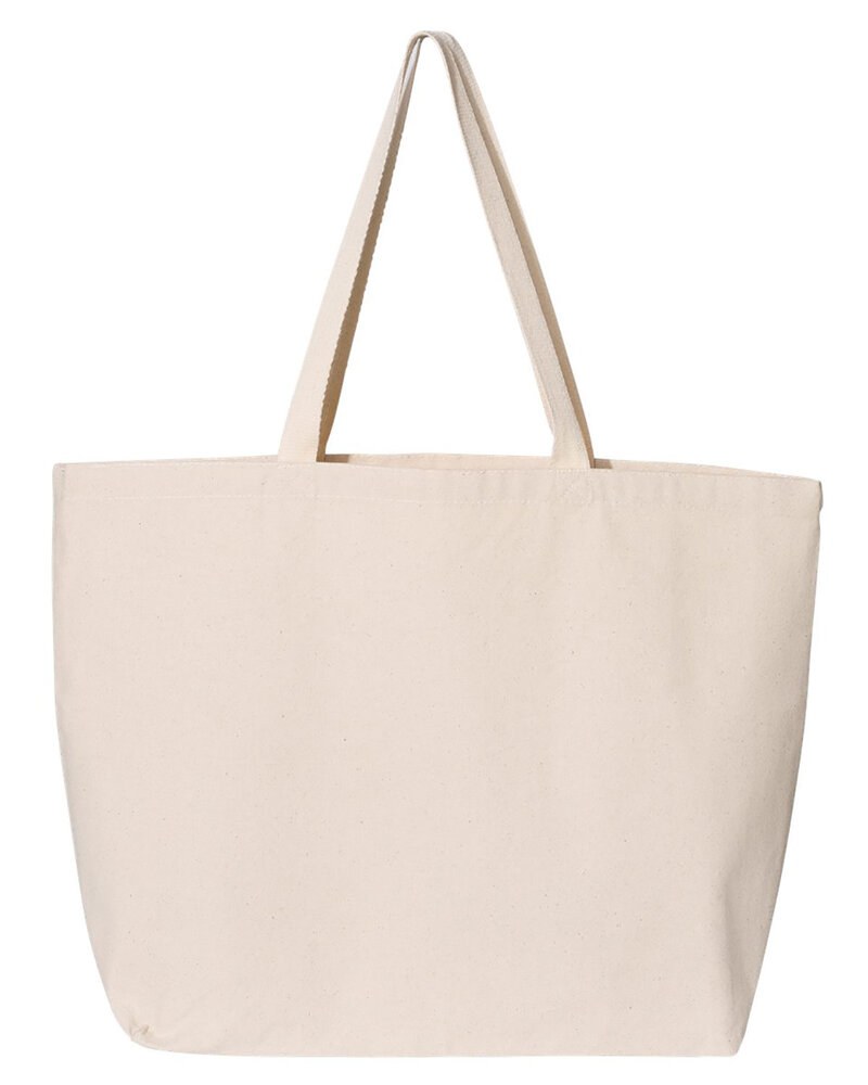 OAD OAD108 - Jumbo 12 oz Gusseted Tote