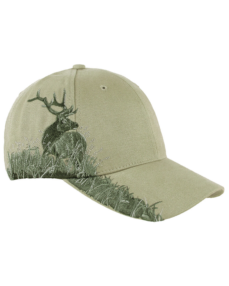 Dri Duck DI3259 - Brushed Cotton Twill Elk Cap