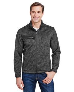 Dri Duck 5316 - Atlas Bonded Mélange Sweater Fleece Jacket Charcoal