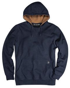 Dri Duck 7035 - Cotton Blend Pullover Hooded Sweatshirt Navy