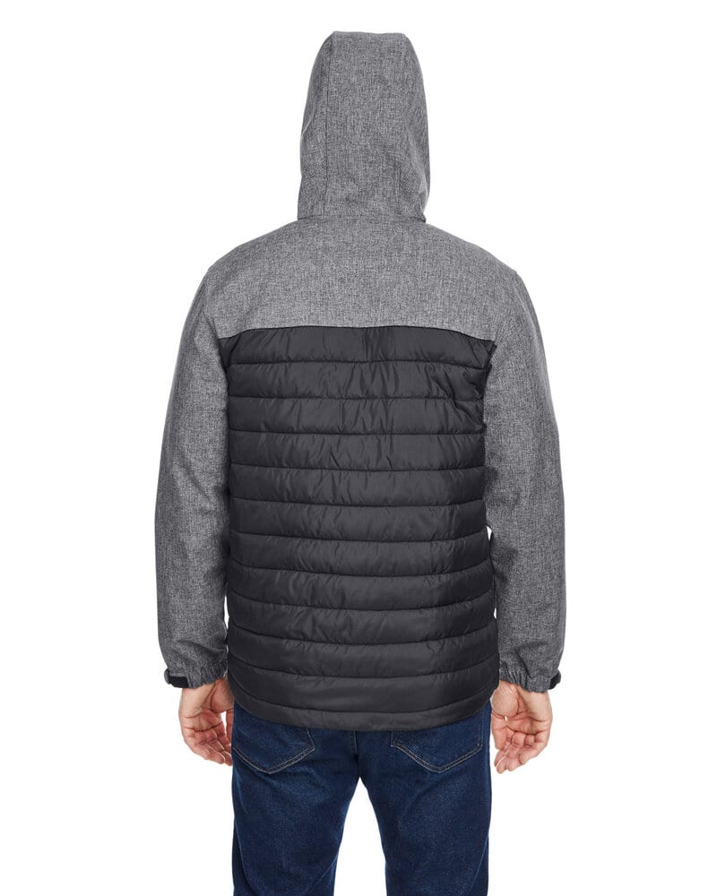 Dri Duck 5324 - Men's Pinnacle Puffer Body Softshell Hooded Jacket