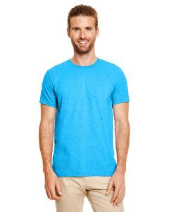 Gildan G640 - Softstyle® T-Shirt Heather Sapphire