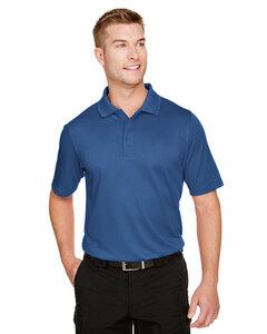 Harriton M348 - Men's Advantage Snag Protection Plus IL Polo Pool Blue