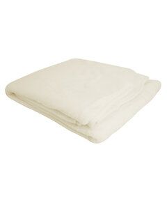 Alpine Fleece 8707 - Micro Coral Fleece Blanket Cream