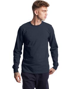 Champion T453 - Unisex Heritage Long-Sleeve T-Shirt Navy