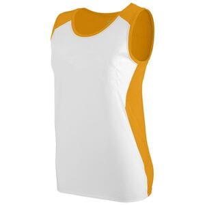 Augusta Sportswear 329 - Ladies Alize Jersey Gold/White