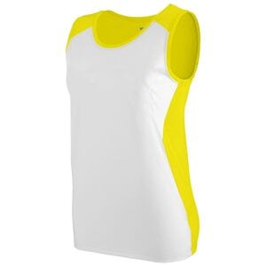 Augusta Sportswear 329 - Ladies Alize Jersey Power Yellow/ White