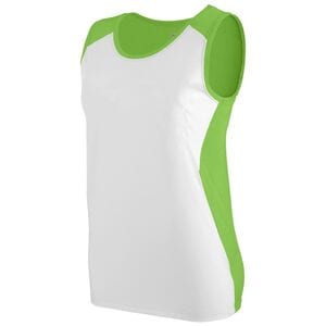 Augusta Sportswear 329 - Ladies Alize Jersey Lime/White