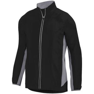 Augusta Sportswear 3300 - Preeminent Jacket Black/ Graphite Heather