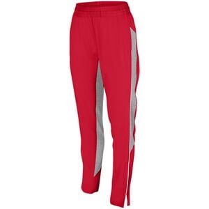 Augusta Sportswear 3307 - Ladies Preeminent Tapered Pant Red/ Graphite Heather