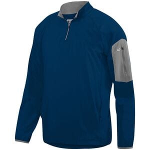 Augusta Sportswear 3311 - Preeminent Half Zip Pullover Navy/Graphite