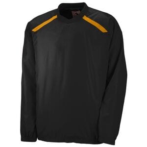 Augusta Sportswear 3418 - Youth Promentum Pullover Black/Gold