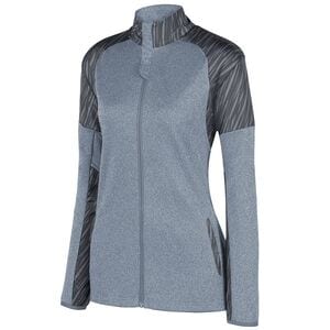 Augusta Sportswear 3627 - Ladies Breaker Jacket Graphite Heather/Slate