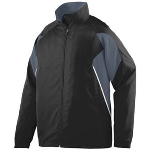 Augusta Sportswear 3730 - Fury Jacket Black/Graphite/White