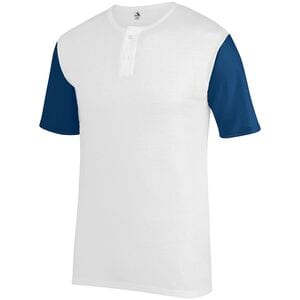 Augusta Sportswear 376 - Badge Jersey White/Navy