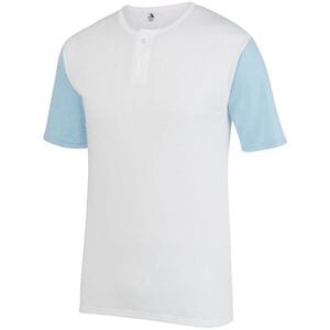 Augusta Sportswear 376 - Badge Jersey White/Light Blue