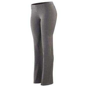 Augusta Sportswear 4815 - Girls Wide Waist Brushed Back Poly/Spandex Pant Graphite Heather