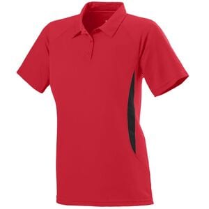 Augusta Sportswear 5006 - Ladies Mission Polo Red/Black