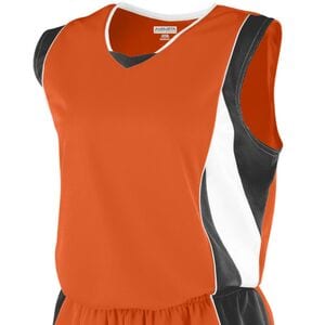 Augusta Sportswear 515 - Ladies Wicking Mesh Extreme Jersey Orange/Black/White