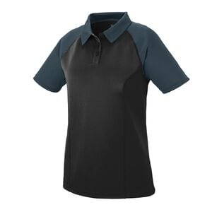 Augusta Sportswear 5405 - Ladies Scout Polo Black/Slate
