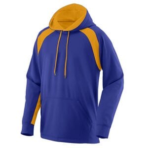 Augusta Sportswear 5527 - Fanatic Hooded Sweatshirt Purple/Gold