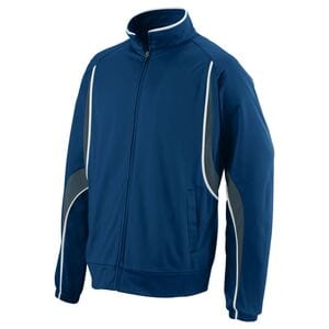 Augusta Sportswear 7710 - Rival Jacket Navy/ Slate/ White