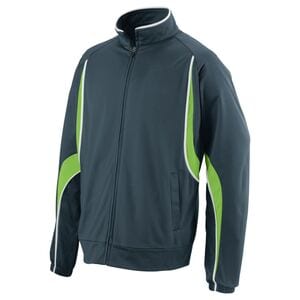 Augusta Sportswear 7710 - Rival Jacket Slate/Lime/White