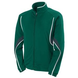 Augusta Sportswear 7712 - Ladies Rival Jacket Dark Green/ Slate/ White