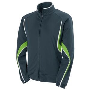 Augusta Sportswear 7712 - Ladies Rival Jacket Slate/Lime/White