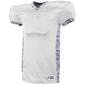 Augusta Sportswear 9550 - Dual Threat Jersey White/ White Digi