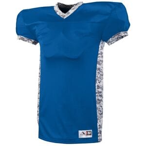 Augusta Sportswear 9551 - Youth Dual Threat Jersey Royal/ White Digi