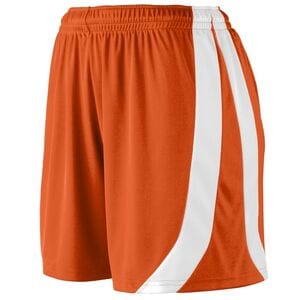Augusta Sportswear 1239 - Girls Triumph Shorts Orange/White