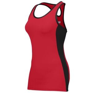 Augusta Sportswear 1278 - Ladies Action Jersey Red/Black