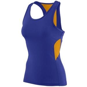 Augusta Sportswear 1282 - Ladies Inspiration Jersey Purple/Gold