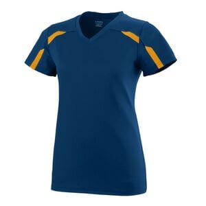 Augusta Sportswear 1003 - Girls Avail Jersey Navy/Gold