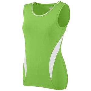 Augusta Sportswear 1288 - Ladies Motivator Jersey Lime/White